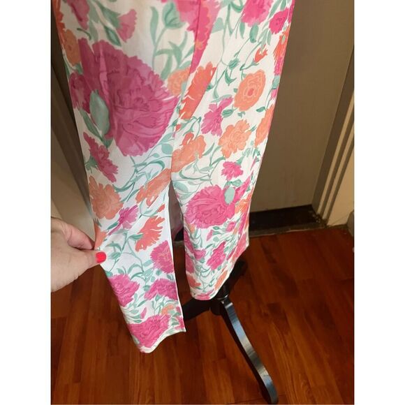 NWT. Wayf Pink Floral Camisole Slipdress Dress size Small - Picture 6 of 13